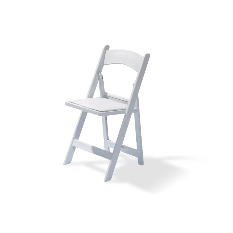 Chaise de Mariage Pliable en Polypropylène - Blanc Bon Plan