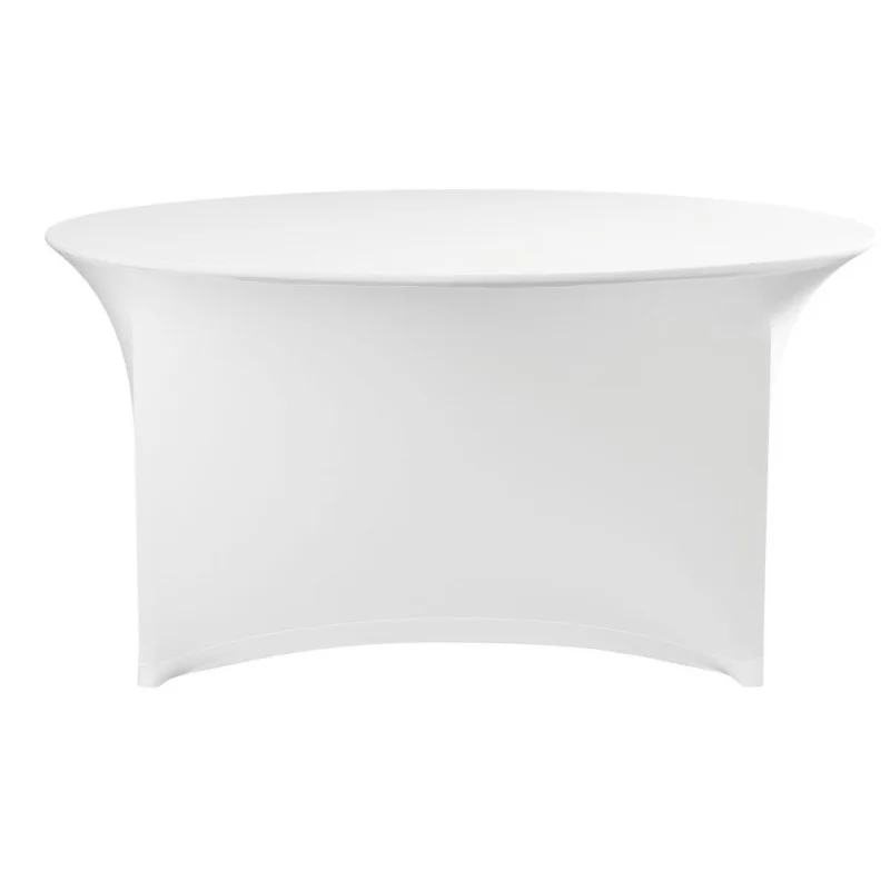 Quantité Limitée Housse pour Table Ronde - Blanc - ø 1800 mm