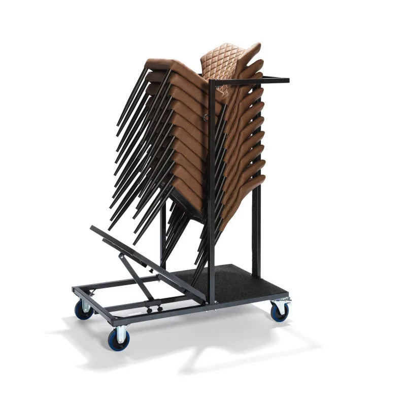 Promotion Saisonnière Chariot de Transport pour Chaises et Tabouret Empilables