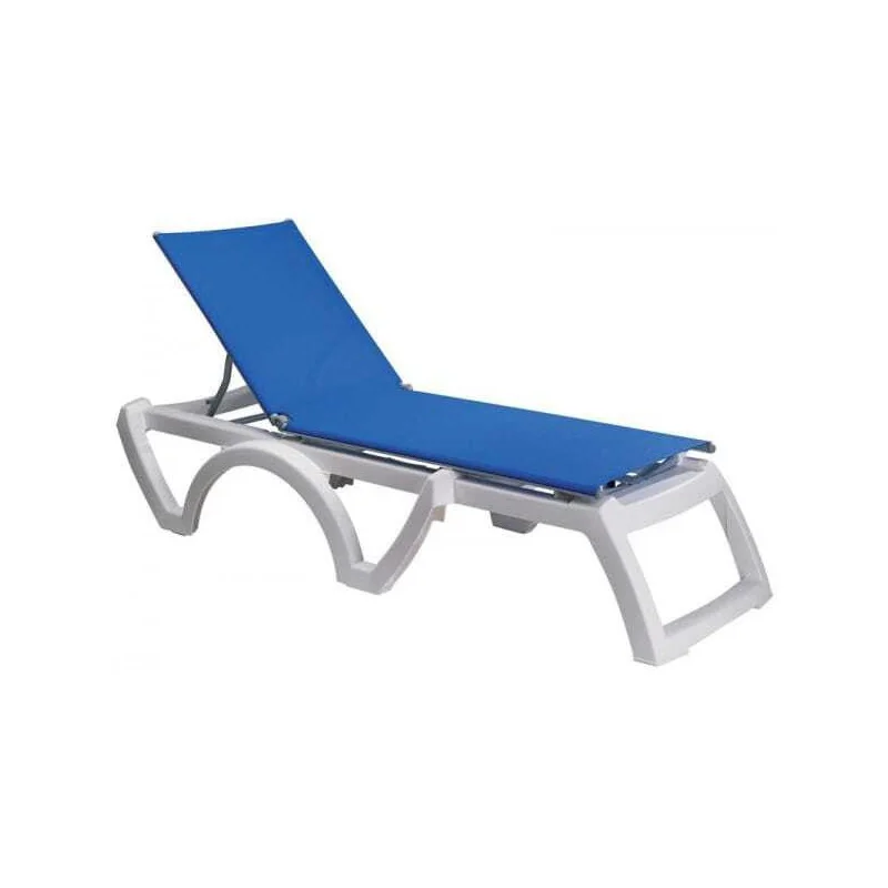 Chaise Longue Jamaica Beach - Bleu Promotion Saisonnière