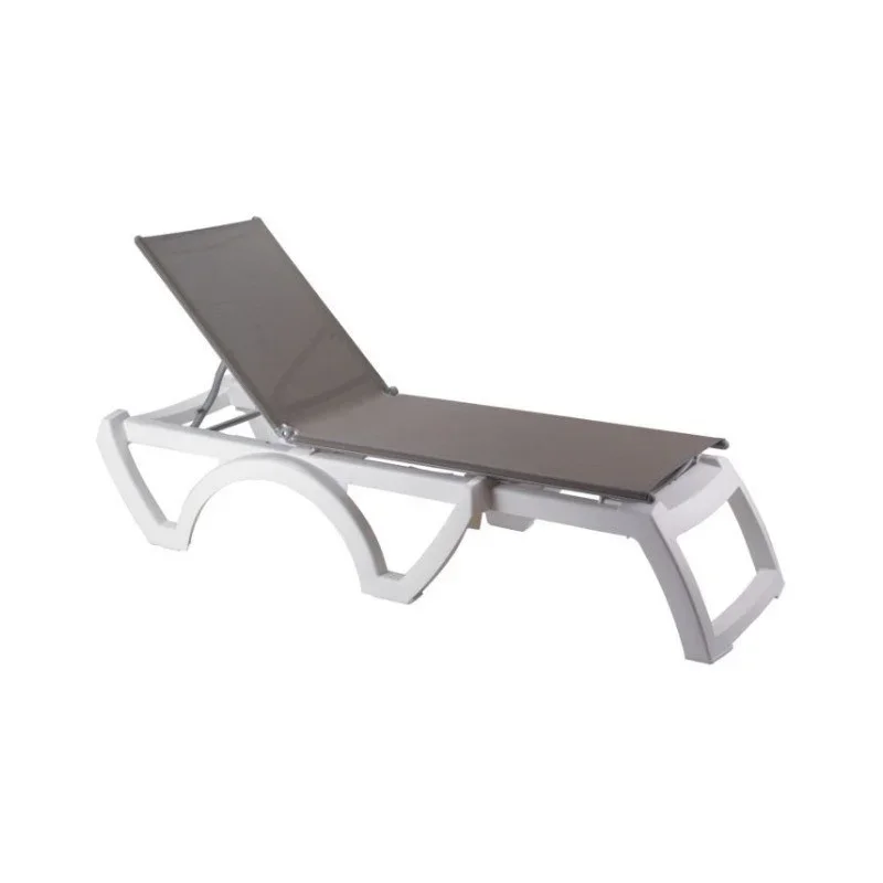Chaise Longue Jamaica Beach - Taupe Achetez Aujourd’hui