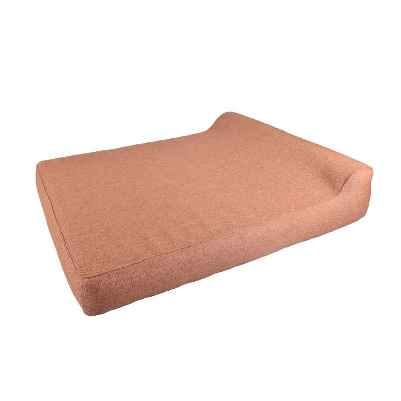 Chaise Longue Gonflable Double avec Dossier Alcudia – Terracotta Offre Limitée