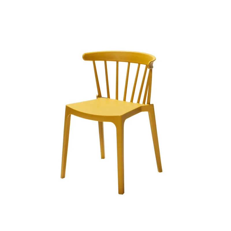 Paiement Sécurisé Chaise Empilable Windson en Polypropylène - Jaune Ocre