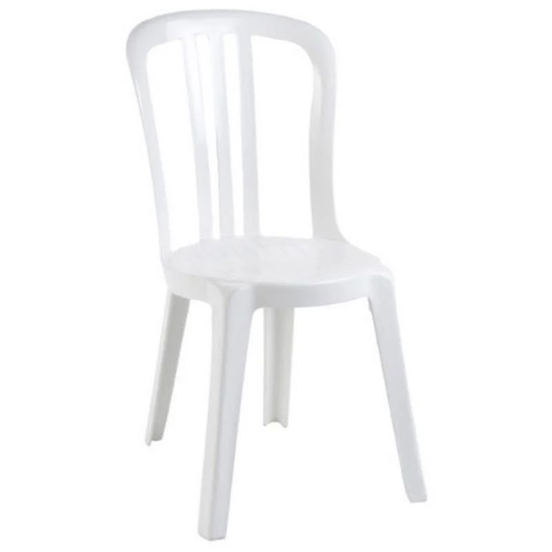Chaise Miami Bistrot - Blanc Prix Bas
