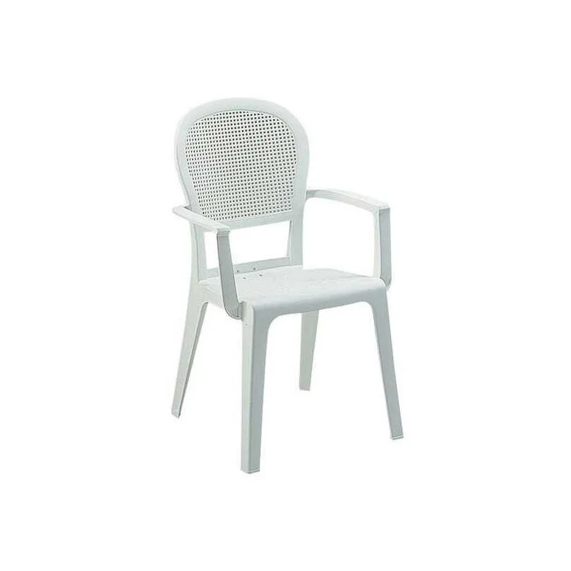 Fauteuil Madras Blanc Marque