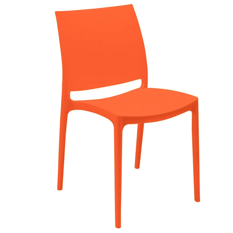 Chaise Inca Empilable Orange - H 810 mm Livraison Express