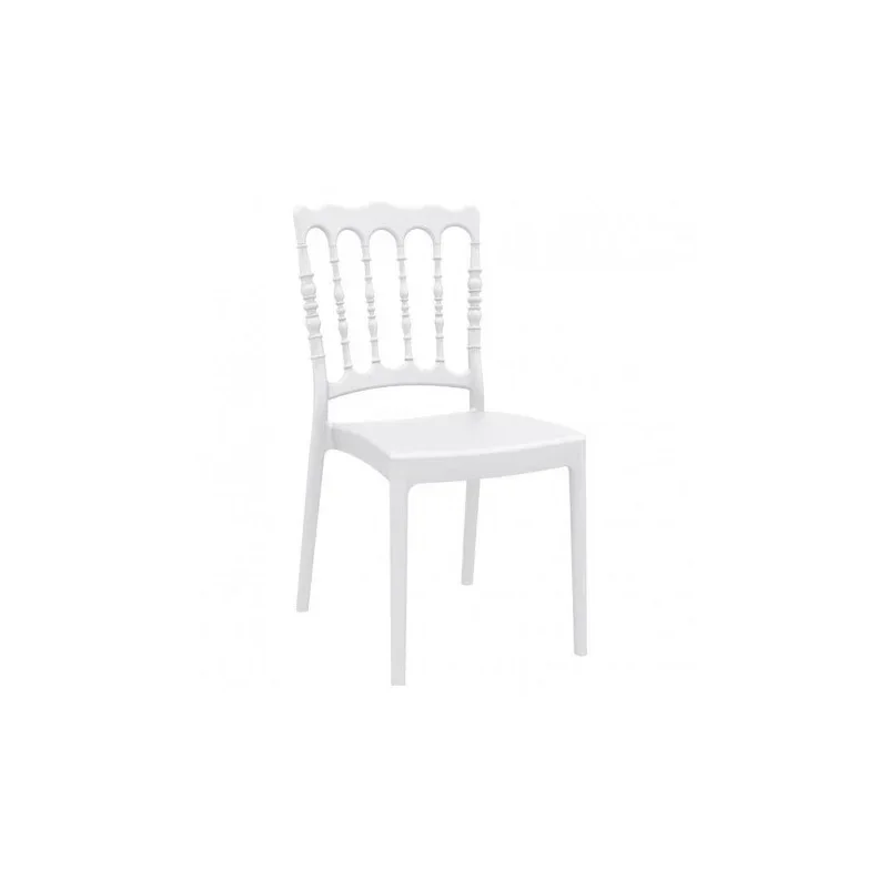 Vente Flash Chaise Napoléon Empilable Blanc - H 920 mm