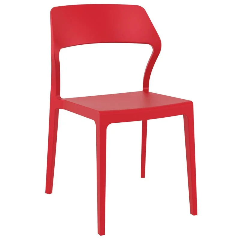 Marque Chaise Snow Empilable Rouge - H 830 mm