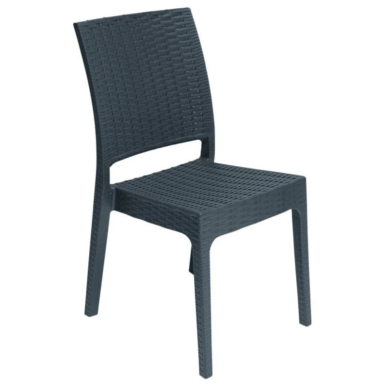 Réduction Chaise Porquerolles Florida Gris foncé - H 870 mm