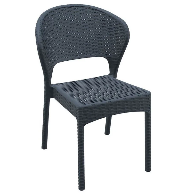 Chaise Porquerolles Daytona Gris foncé - H 810 mm Quantité Limitée