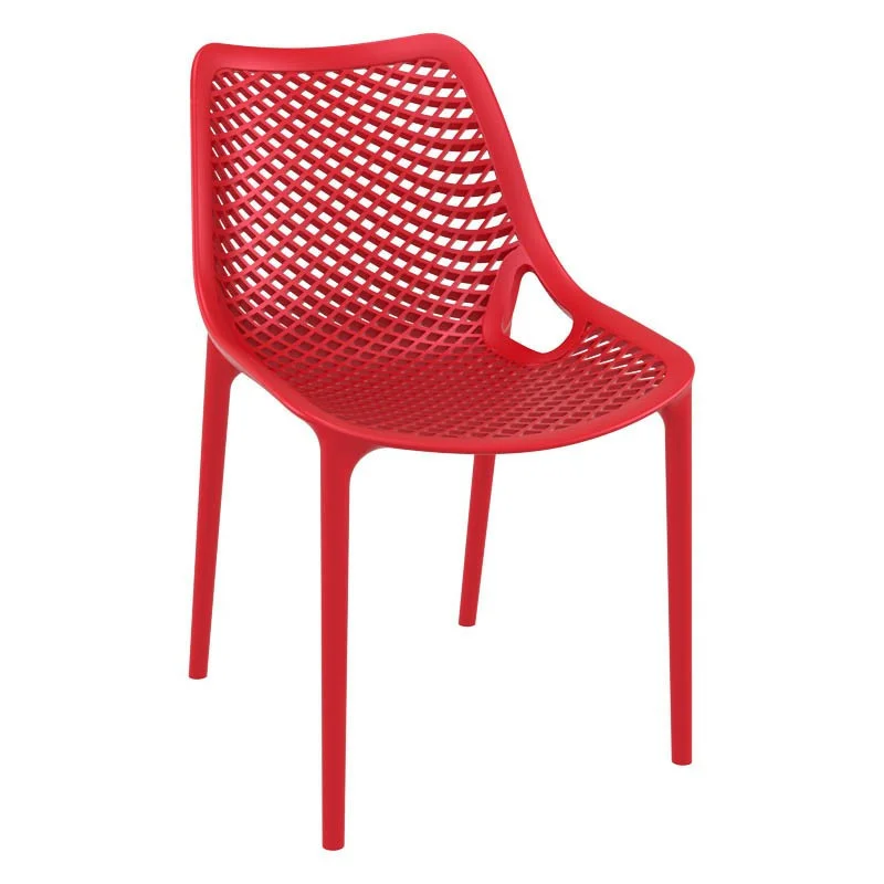 Chaise Air Empilable Rouge - H 820 mm Commander Maintenant
