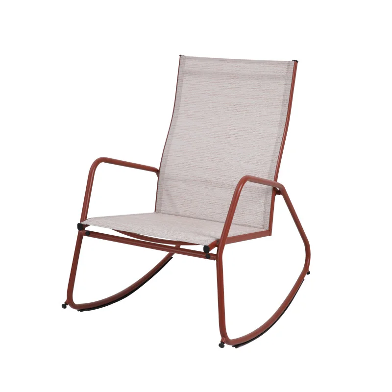 Fauteuil de Jardin à Bascule Brody - Terracotta Prix Cassé
