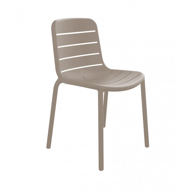 Chaise Gina - Sable - Lot de 4 Remise