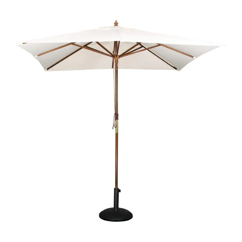 Meilleur Prix Parasol Carré Écru - L 2500 x P 2500mm