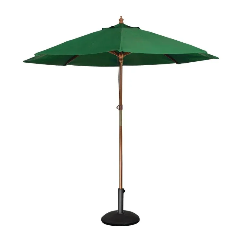 Parasol Vert Rond - Ø 2,5 m Certifié