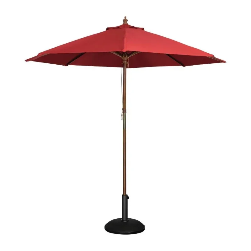 Solde Parasol Rond Rouge - 2,5 m