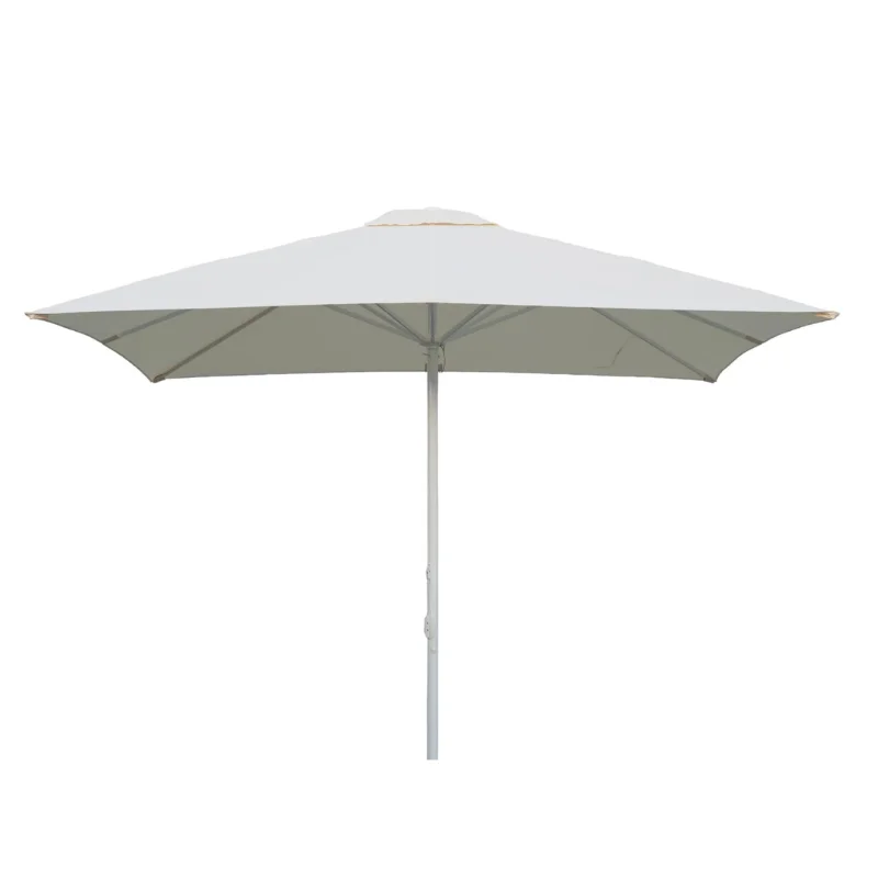 Achetez Aujourd’hui Parasol Corsica Natural Blanc Mate - 3 x 3 m