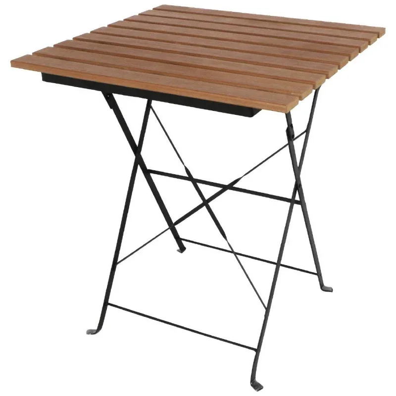 Commander Maintenant Table Bistro Carrée En Imitation Bois - 600Mm