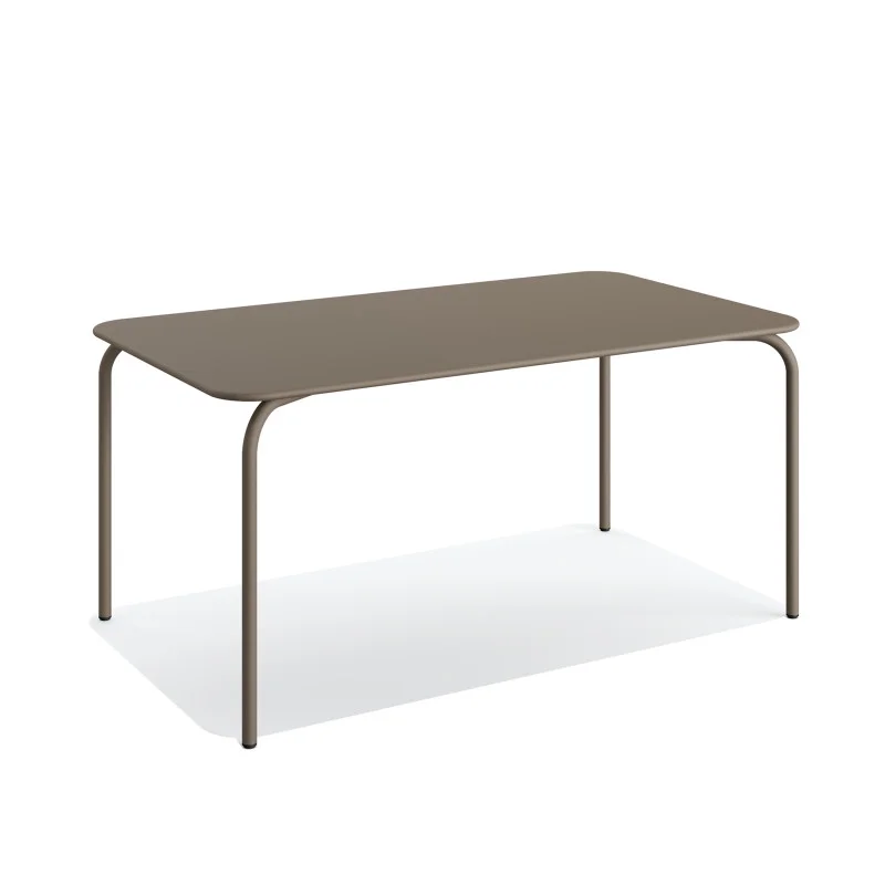 Table de Jardin Shine Métal - Cappucino Achetez Aujourd’hui