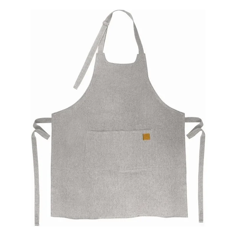 Prix Choc Tablier de Cuisine Mixte - Gris Marbré - 68 x 83 cm
