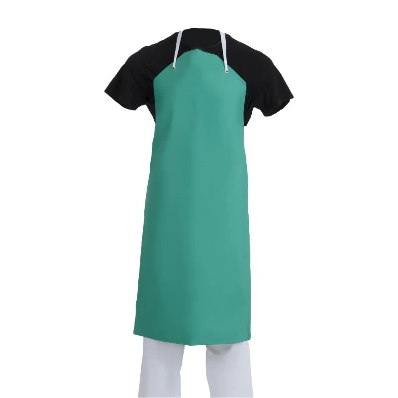 Tablier Bavette Déperlant Résistant Vert - 1070 x 910 mm Meilleur Choix
