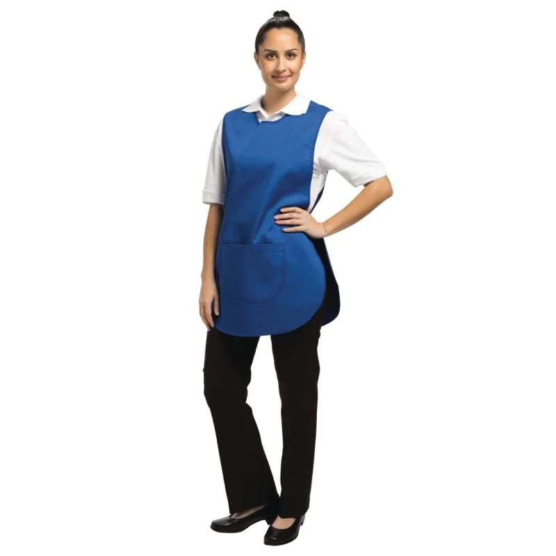 Tablier Chasuble avec Poche Bleu Roi Expédié Aujourd’hui