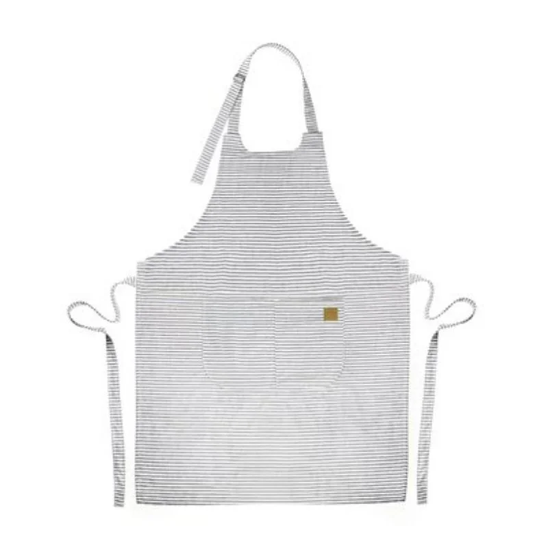 Tablier Mixte à Rayures Bleues et Blanches - 68 x 83 cm Vente Directe