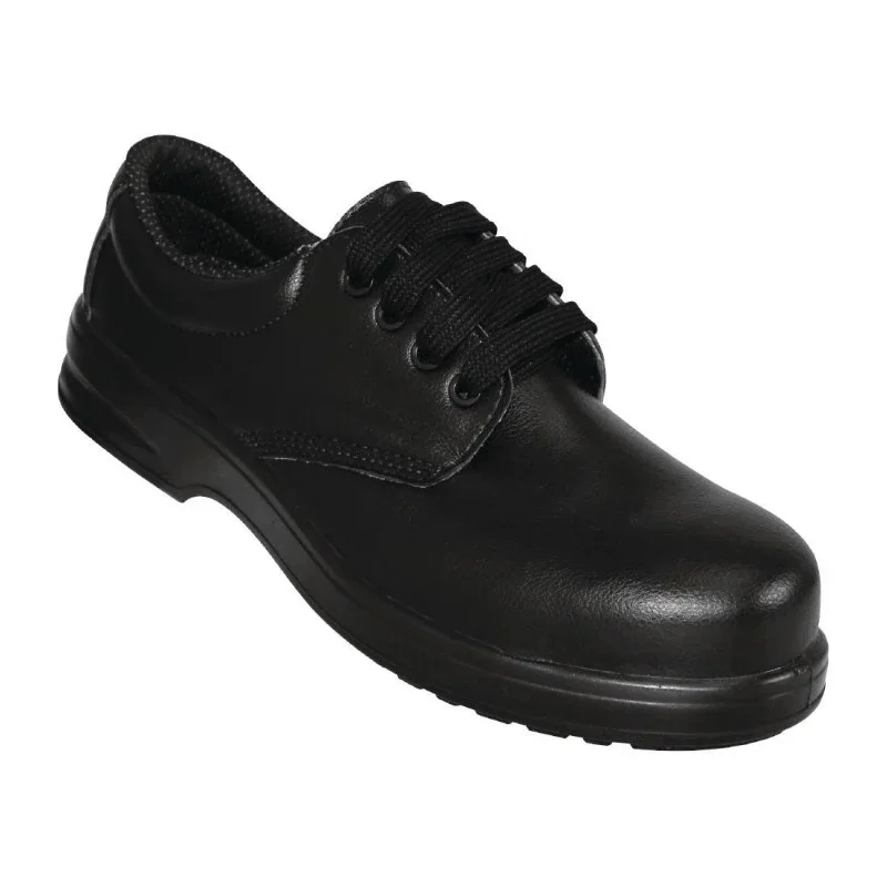 Bon Marché Chaussures de Sécurité à Lacets Noires - Taille 42