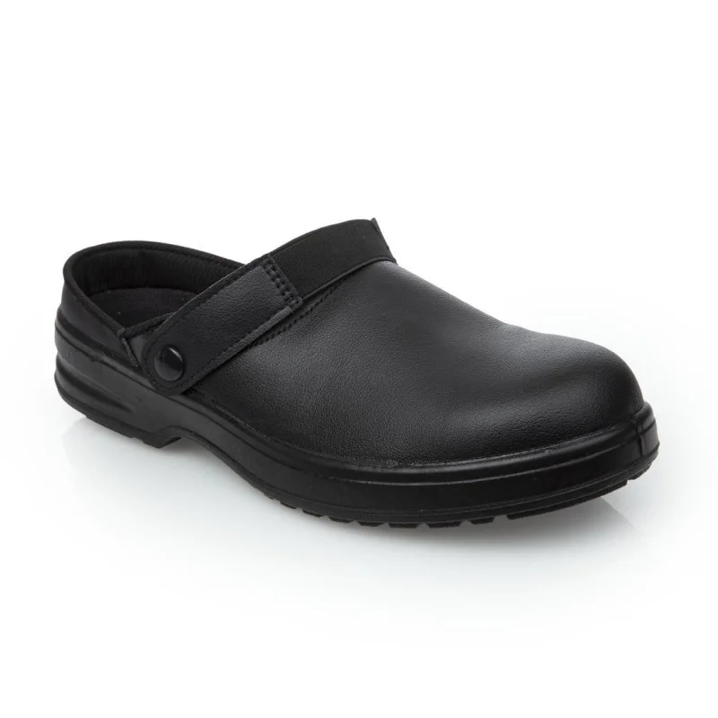 Sabots de Sécurité Mixtes Noirs - Taille 47 Expédition Rapide