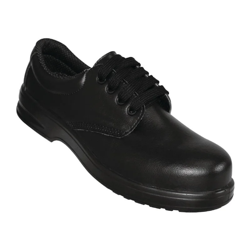 Chaussures de Sécurité à Lacets Noires - Taille 43 Nouvelle Collection