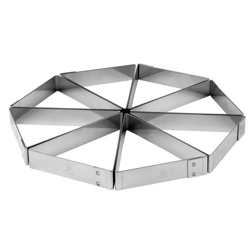 Vente Flash Triangle à Tarte - 120 x 98 mm - Lot de 8