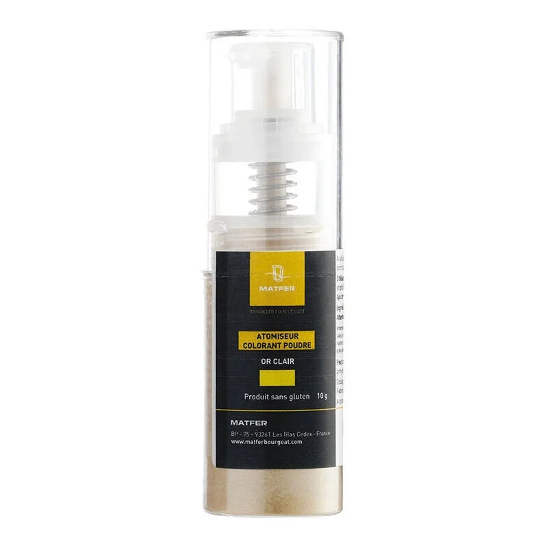 Colorant Poudre Métallique - Or Clair - 10 g Acheter Direct