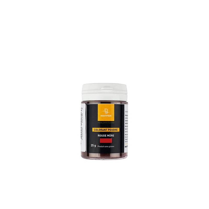 Acheter Direct Colorant Poudre Aqua-Soluble - Rouge Mûre - 25 g