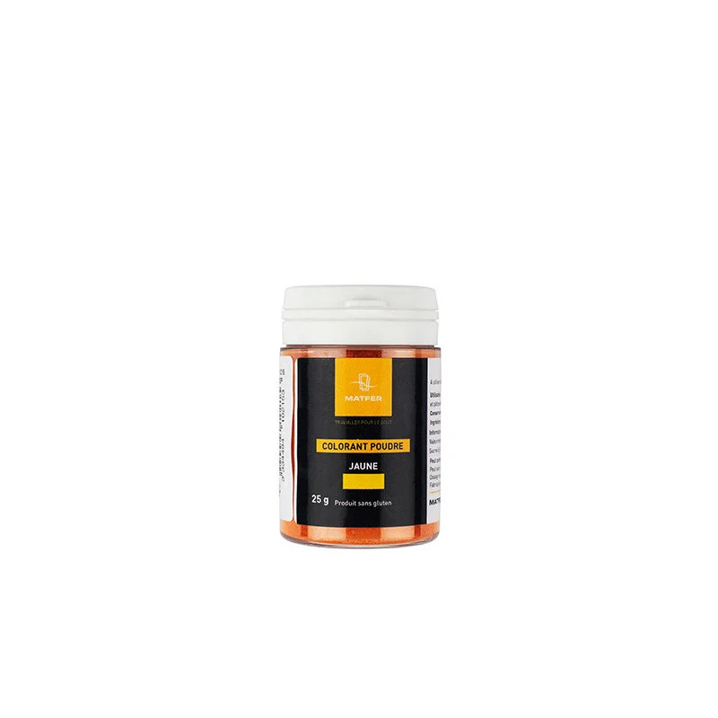 Colorant Poudre Aqua-Soluble - Jaune - 25 g Affaire À Saisir