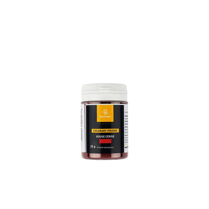 Pas Cher Colorant Poudre Aqua-Soluble - Rouge Cerise - 25 g