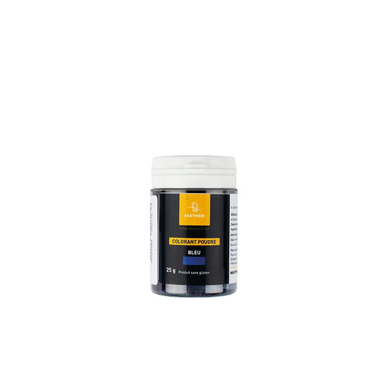 Colorant Poudre Aqua-Soluble - Bleu - 25 g Commander Maintenant