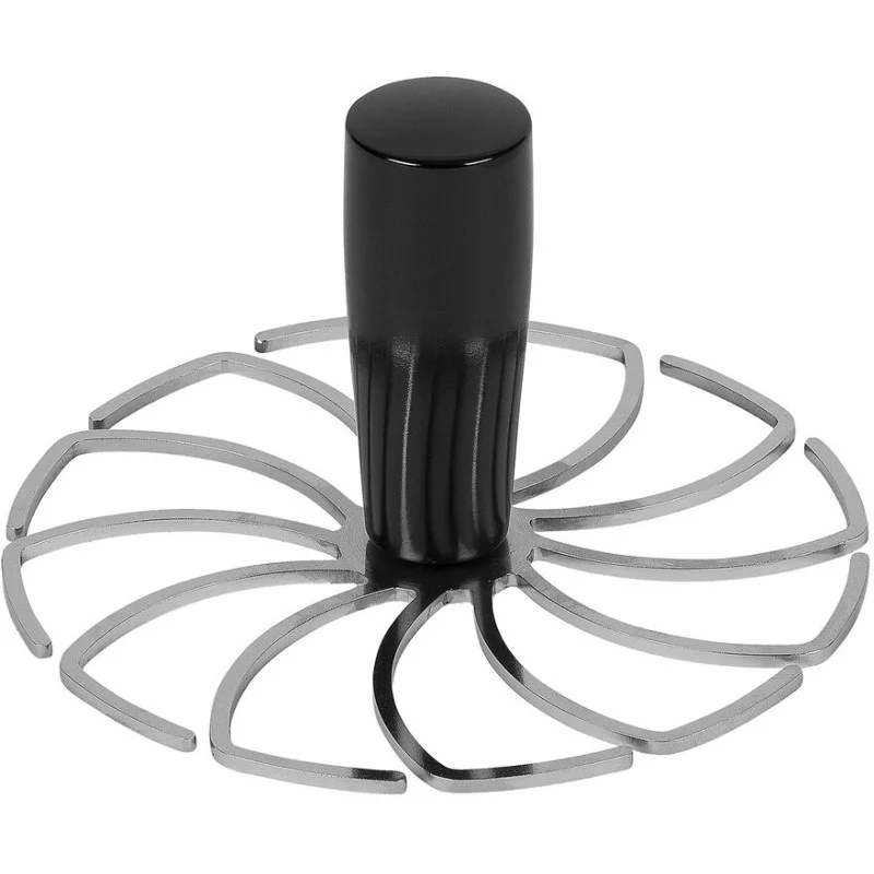 Authentique Pochoir Spirale en Inox - ⌀ 110 mm