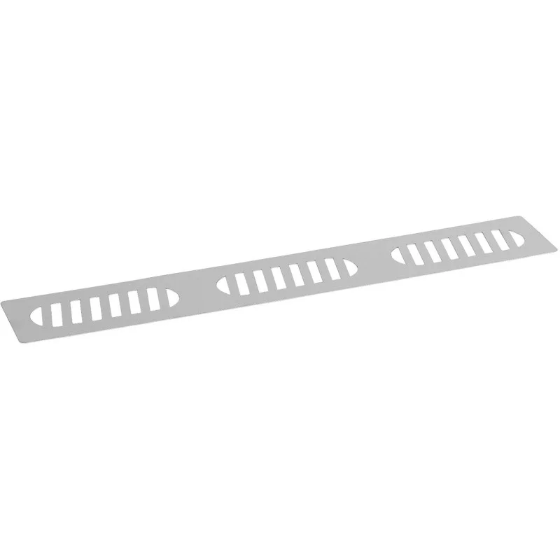 Pochoir Oblong Inox - 3 Empreinte - 550 x 85 mm Authentique