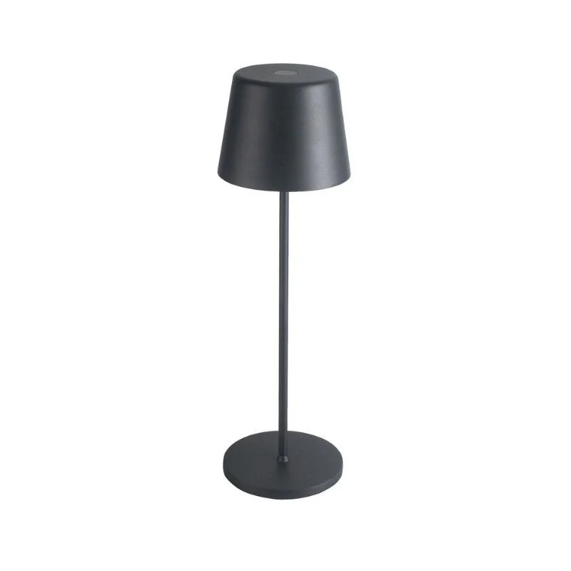 Lampe de Table LED Noir - H 36 cm - Reconditionnée Pas Cher