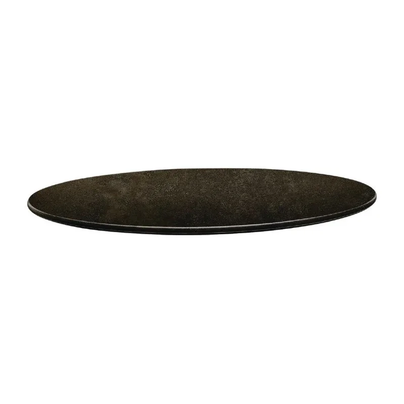 Plateau De Table Rond Smartline Cyprus Metal - Ø 800mm - Reconditionné Affaire À Saisir