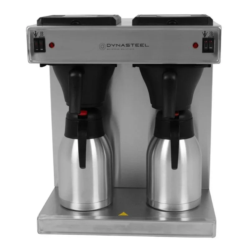 Quantité Limitée Cafetière Double Professionnelle 2 x 2 L - Reconditionnée
