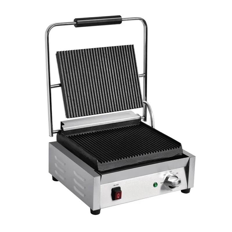 Expédition Rapide Grill De Contact Simple Bistro Rainuré/Rainuré - Reconditionné