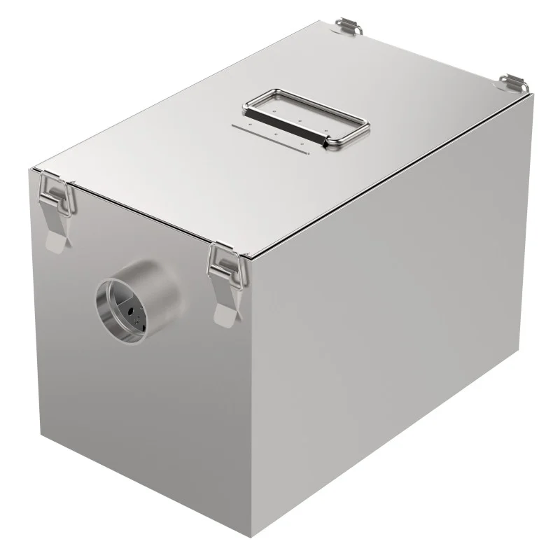 Prix Cassé Bac à Graisse en Inox - 140 L - Reconditionné