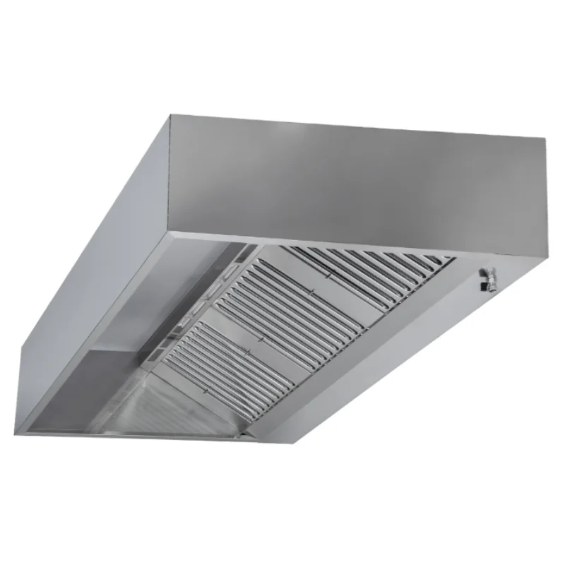 Hotte Cubique Profondeur 900 avec Led et Sans Moteur - Longueur 1200 - Reconditionnée Prix Cassé