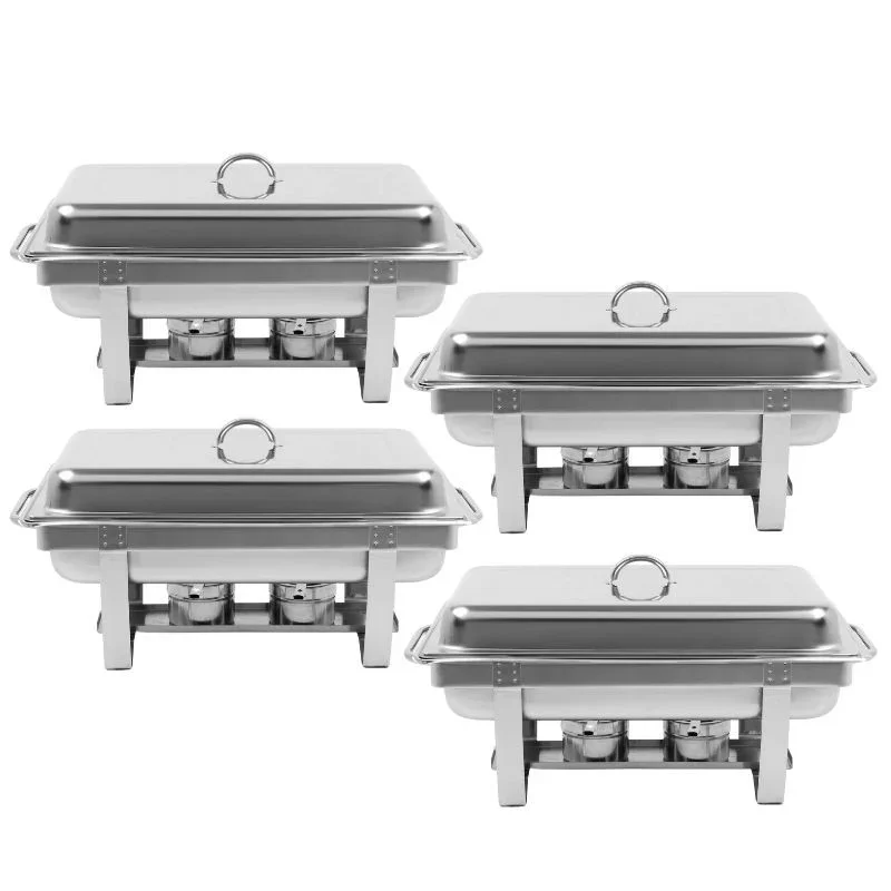 Must-Have Chafing Dish 9 L - GN 1/1 Eco - Lot de 4