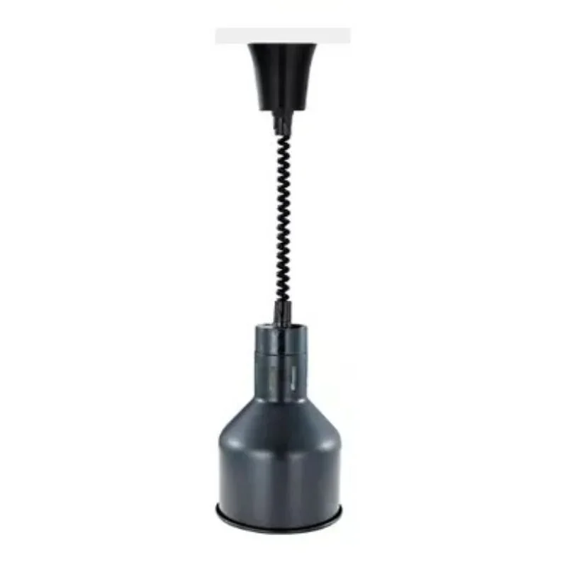 Vente Directe Lampe Chauffante Noire avec Ampoule