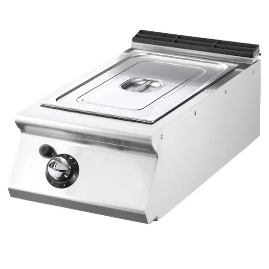Vente Directe Bain-marie gaz à poser commandes mécaniques gn 1/1+1/3