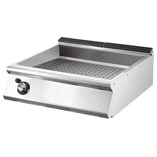 Bain-marie gaz à poser gn 2/1 avec raccordement 1/2 Jusqu’à Épuisement Des Stocks