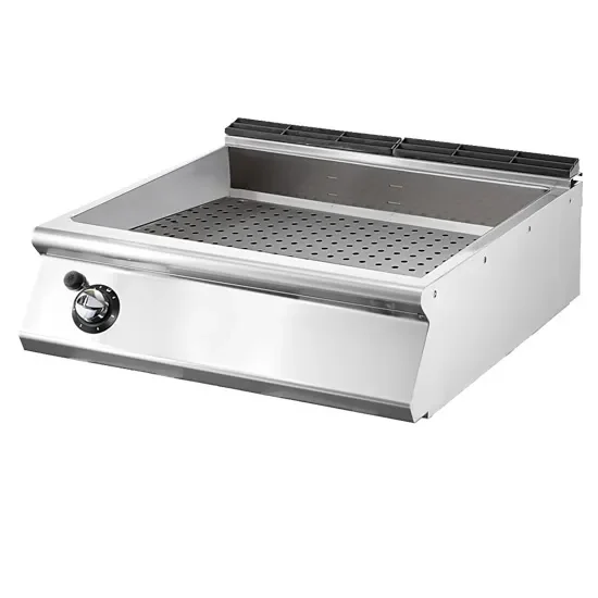 Seulement Aujourd’hui Bain-marie gaz à poser - gn 2/1+2x gn 1/3 h 100 mm - puissance 6 kw