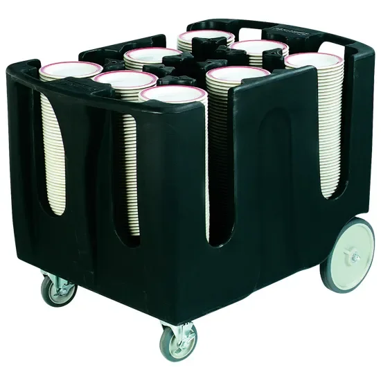 Chariot pour plaques inox 6 colonnes avec 270-360 plaques diamètre 203-248 mm et 711 x 1092 x 806 mm Offre Du Jour
